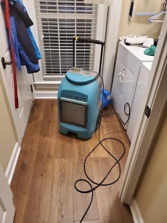 Commercial dehumidifier deployed for Flood Damage Cleanup in Casa Grande
